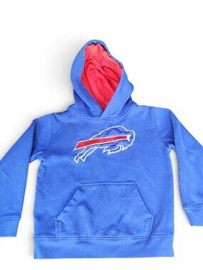 Buffalo Bills Toddler Size 5T Blue Hoodie Sweatshirt